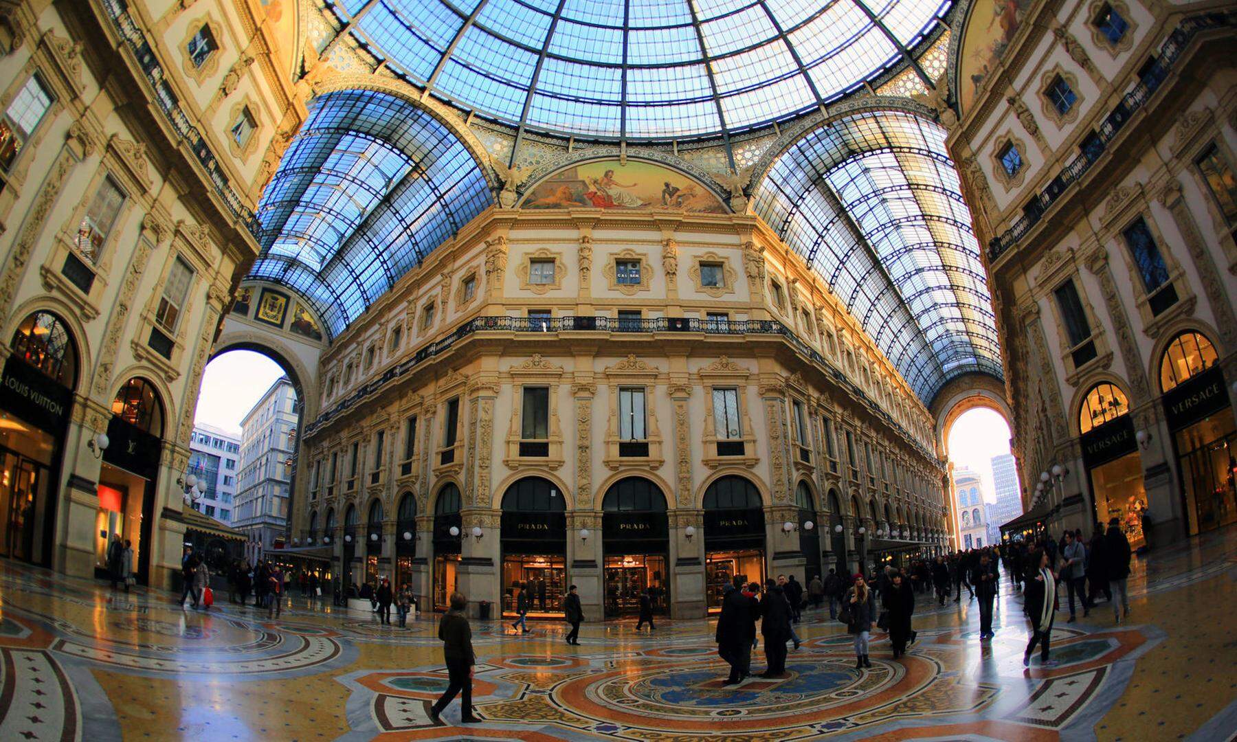 Dior and Fendi to pay record rents for space in Milan's Galleria mall, Italy