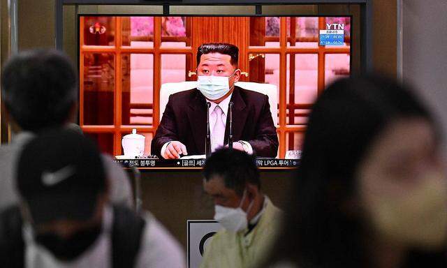 Nordkorea hatte erst kürzlich seine ersten Corona-Fälle offiziell gemeldet. 