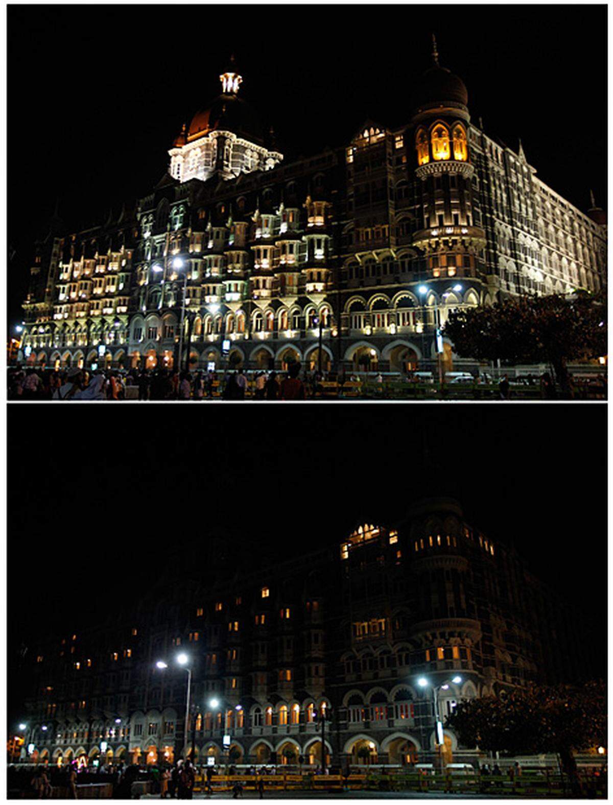 Das Taj-Hotel von Mumbai in Indien.