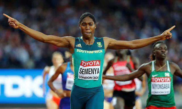 800-Meter-Olympiasiegerin Caster Semenya 
