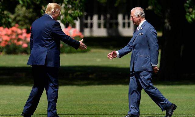 Trump traf den Prince of Wales, nicht "Prince of Whales"