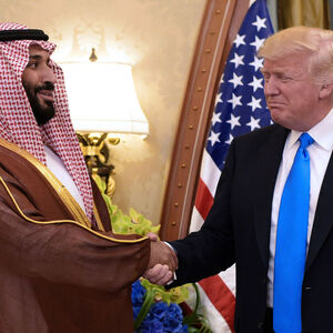Kronprinz Mohammad bin Salman al-Saud und Donald Trump