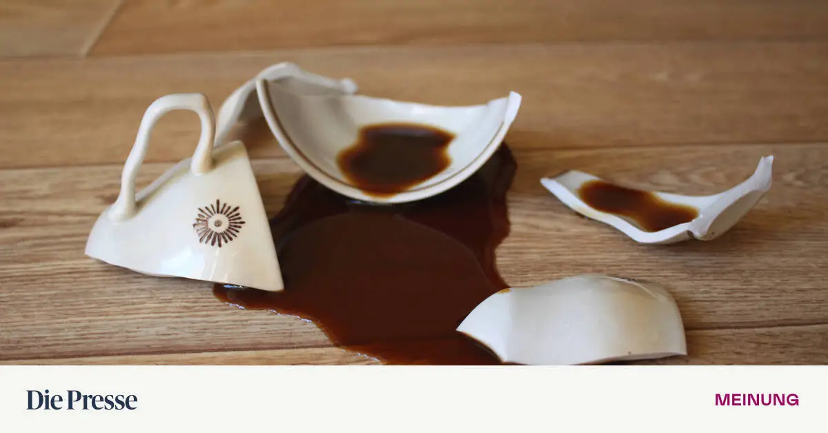 Etwas-auf-dem-Kasten-aber-nicht-alle-Tassen-im-Schrank-haben-premium-