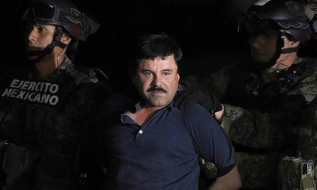 Der Mexikaner bei seiner Verhaftung.