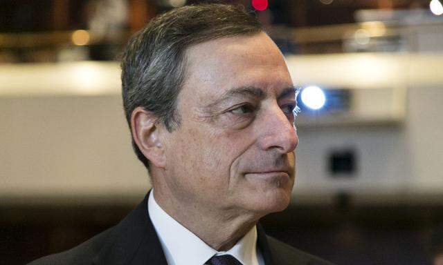 European Central Bank President Mario Draghi 