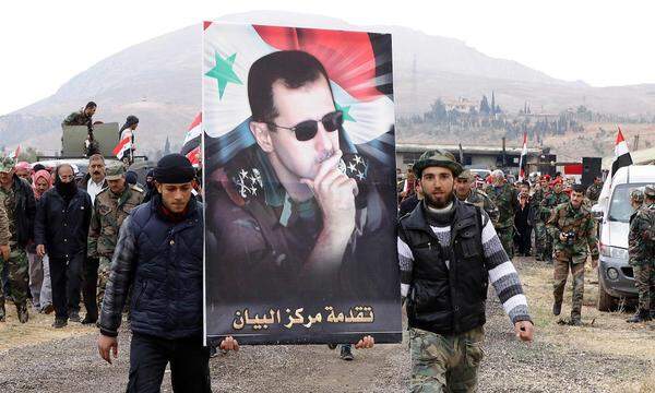Bashar al-Assad geht gestärkt ins neue Jahr.  