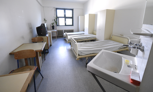 Archivbild: Ein Haftraum der Krankenstation in der Justizanstalt Wien-Josefstadt