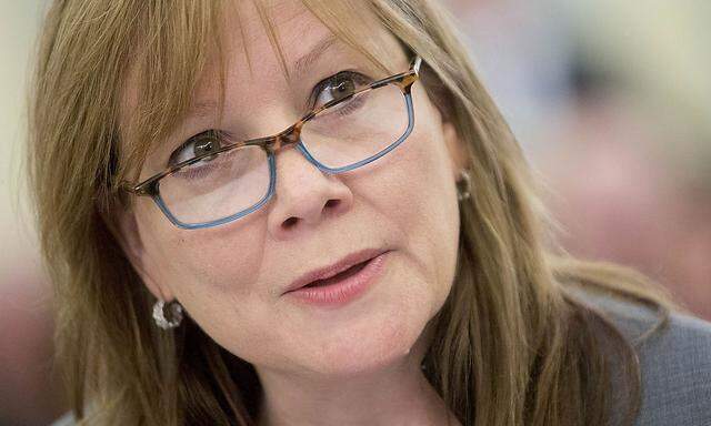 General Motors Co. Chief Executive Officer Mary Barra At Senate Hearing On Recalls