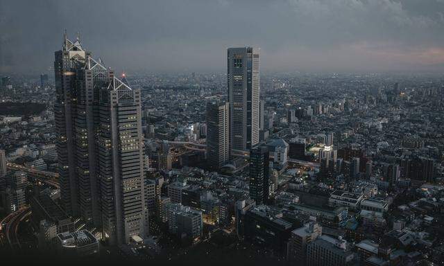 Skyline von Tokio 