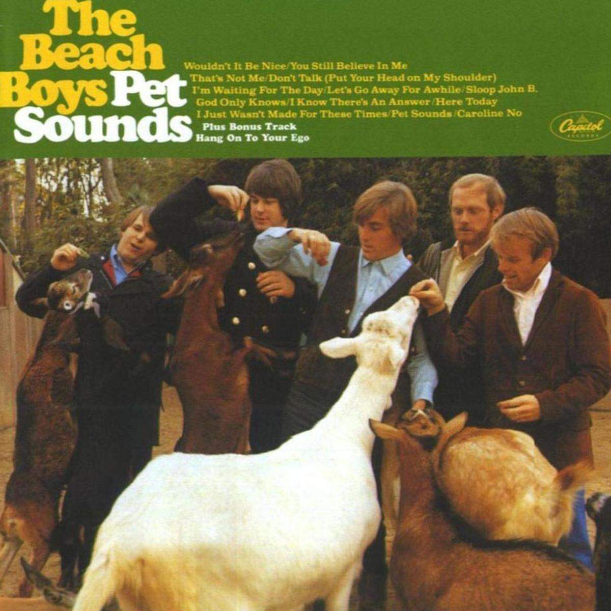 "Pet Sounds" (1966) von den Beach Boys ist laut dem "Rolling Stone" nach der Beatles-Platte "Sgt. Pepper's" das zweitbeste Album der Pop-Historie.
