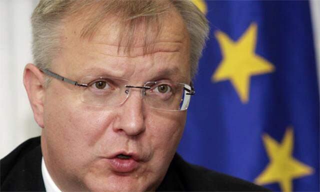 Erweiterungskommissar Olli Rehn 