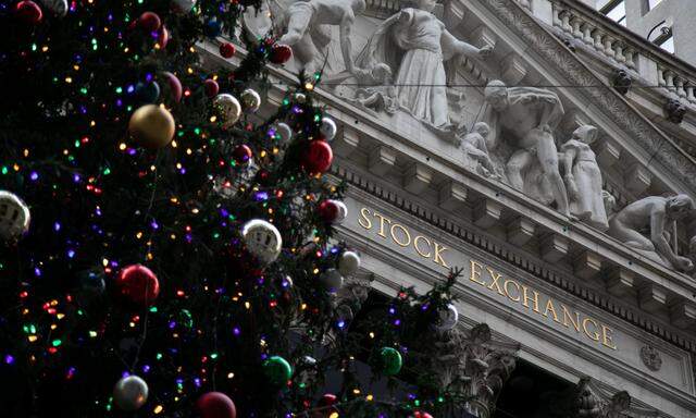 Weihnachtsfreude in New York: Der Dow Jones hat den Anlegern ein neues Rekordhoch beschert.