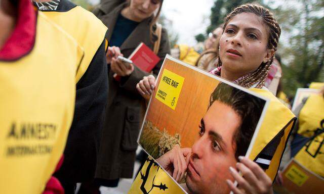 Raif Badawis Frau Ensaf Haidar kämpft für seine Freiheit 