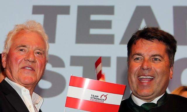 Frank Stronach und Hans Mayr