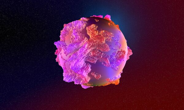Illustration einer Krebszelle