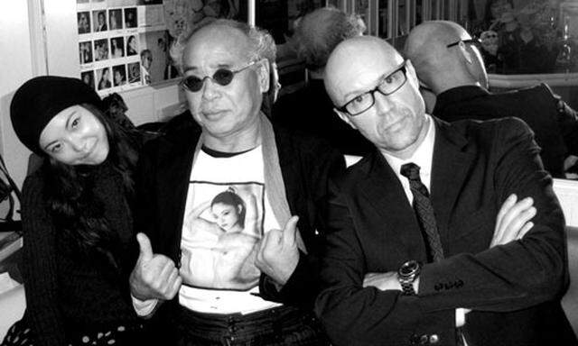 Roland Hagenberg mit der Fotoikone Nobuyoshi Araki