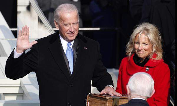 Am 20. Jänner 2009 wurde Biden als Vizepräsident der USA angelobt. Zwölf Jahre später ist nun sein Ziel, als Präsident ins Weiße Haus zurückzukehren.