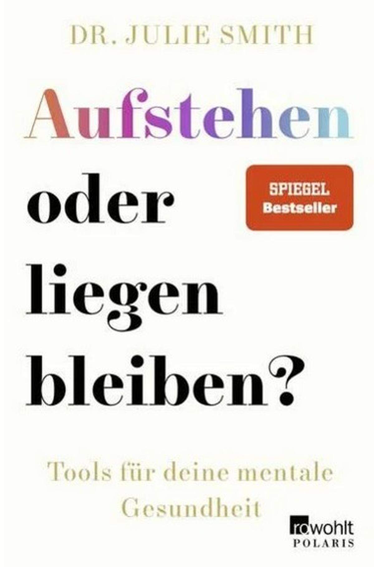 Aufstehen oder liegen bleiben?

Tools für deine mentale Gesundheit

von Julie Smith

Wir können unsere emotionale Gesundheit beeinflussen, davon ist Julie Smith überzeugt. Die Psychologin möchte in ihrem Buch möglichst viele psychische Probleme abdecken – und bleibt mitunter an der Oberfläche. Neben soliden Hintergrundinformationen finden sich manche tröstenden Worte, die an Kalenderweisheiten erinnern. Dennoch liefert sie viele gut umsetzbare Tipps für den Umgang mit Depressionen, Stress und akuten Angststörungen. Bei allem Vertrauen in die Selbstheilungskräfte macht Smith aber auch deutlich: Wer ernsthafte psychische Probleme hat, sollte sich professionelle Hilfe holen.
