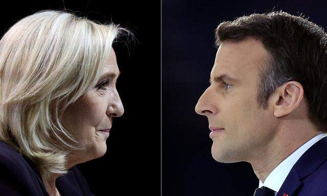 Marine Le Pen und Emmanuel Macron werden sich bis zum 24. April eine erbitterte Wahlschlacht samt TV-Duell über die Zukunft Frankreichs liefern. 