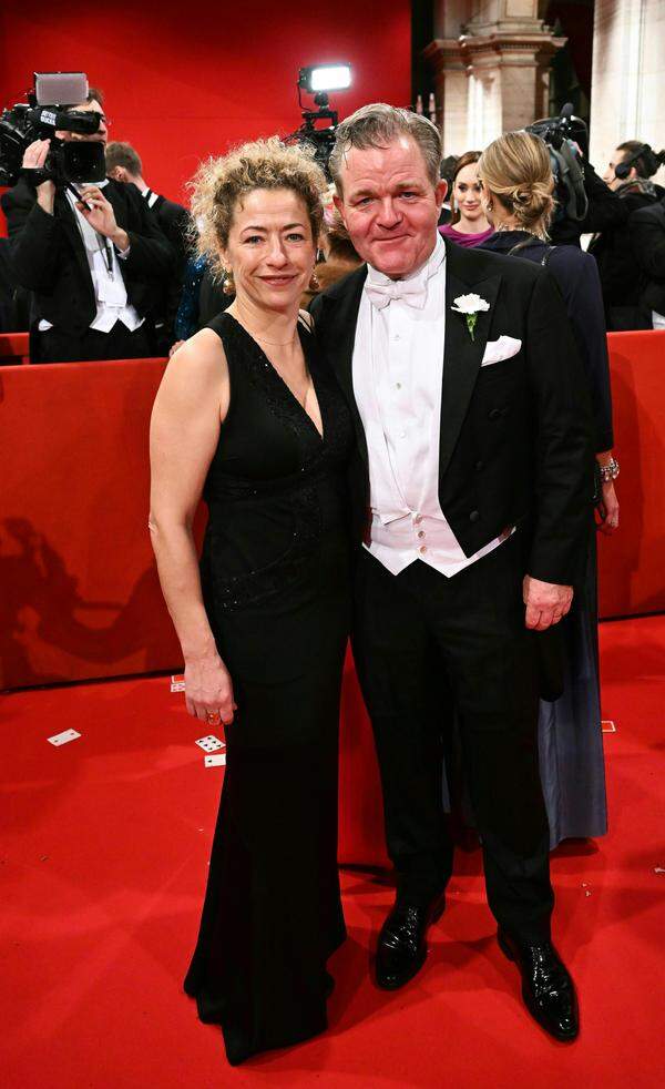 Schauspieler Cornelius Obonya und seine Frau Regisseurin Carolin Pienkos.