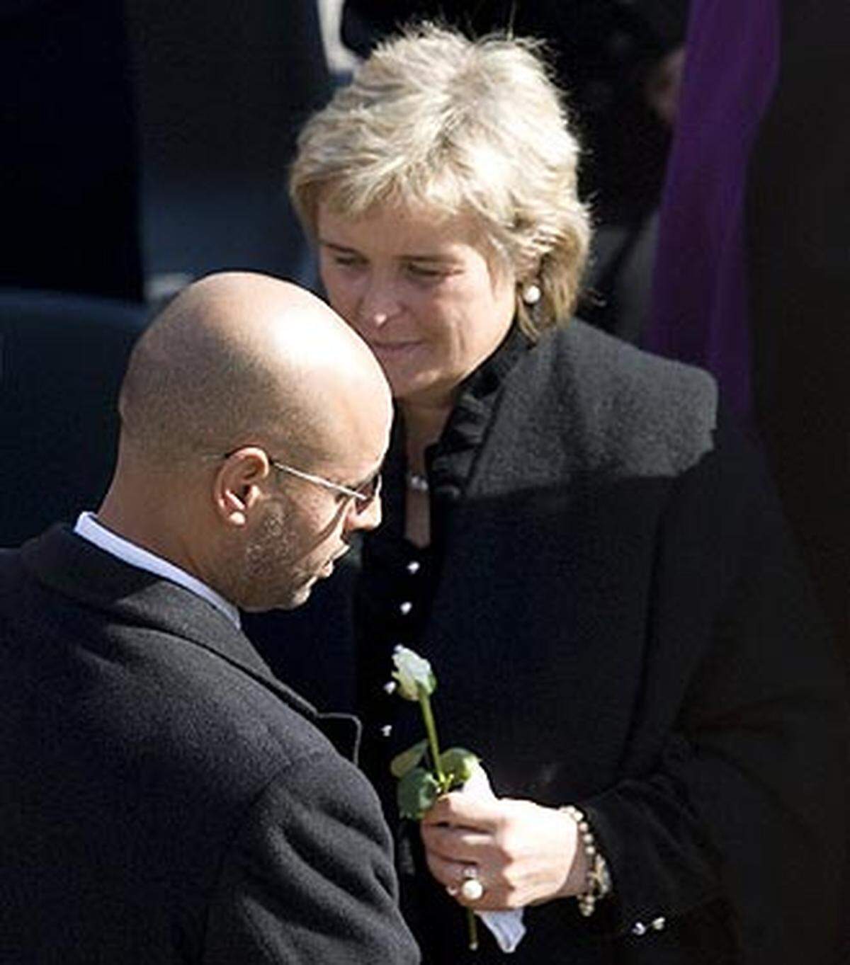 Saif Gaddafi, Sohn des libyschen Revolutionsführers und persönlicher Freund Haiders.