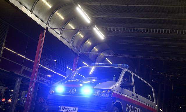 Polizeipräsenz in Wien-Leopoldstadt nach der Attacke vergangene Woche