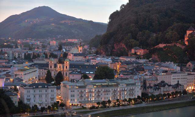 Symbolbild: Blick auf die Stadt Salzburg 