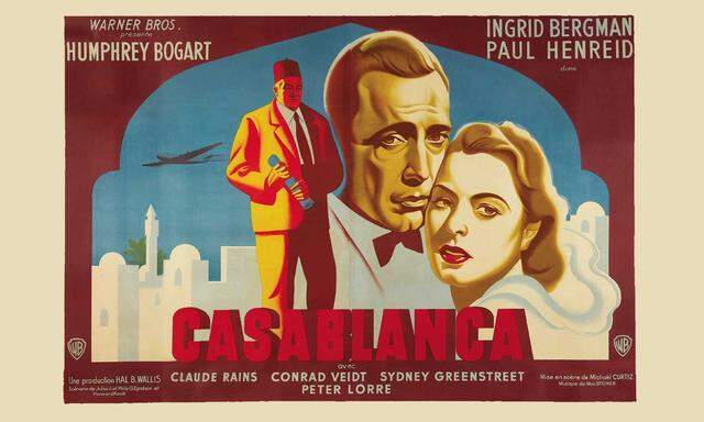 Der Kultfilm „Casablanca“ mit Humphrey Bogart und Ingrid Bergman hatte seine Weltpremiere am 26. November 1942 in New York. Sein Siegeszug um die Welt begann erst verspätet.