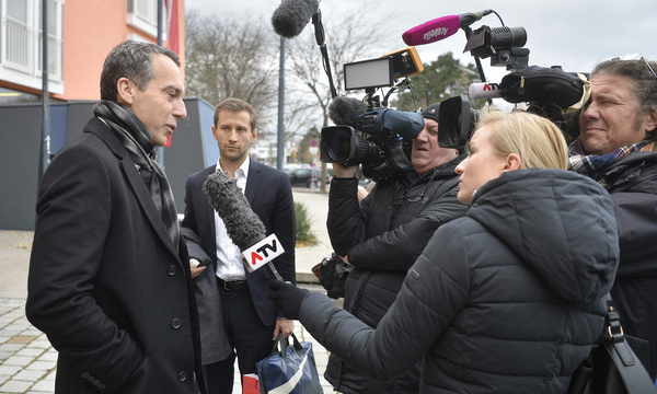 Noch-Kanzler Christian Kern traf sich mit dem erweiterten Präsidium der SPÖ zur Klausur. 