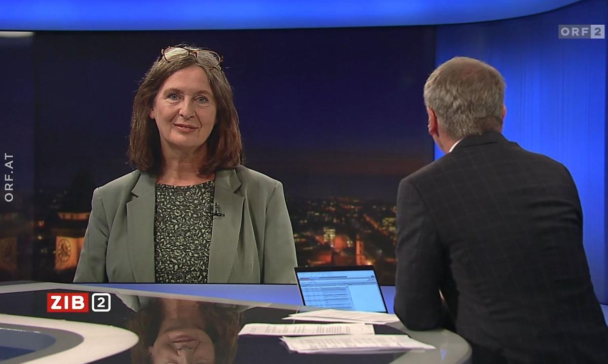 Sehr bodenständig erlebte man Elke Kahr in der "ZiB 2".