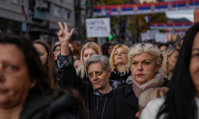Proteste in Mitrovica im Kosovo