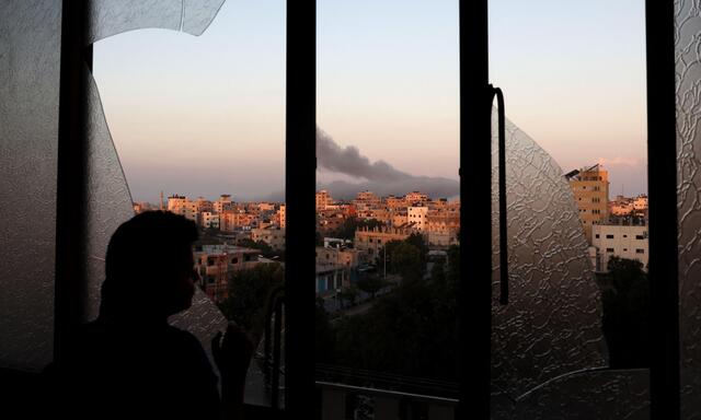 Nahezu Dauerbeschuss auf den Gaza-Streifen.