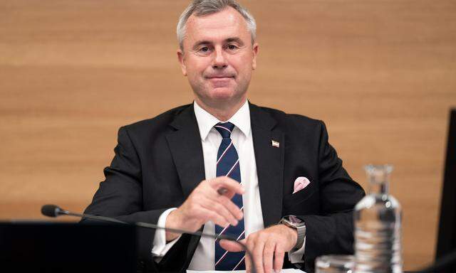 Der dritte Nationalratspräsident Norbert Hofer