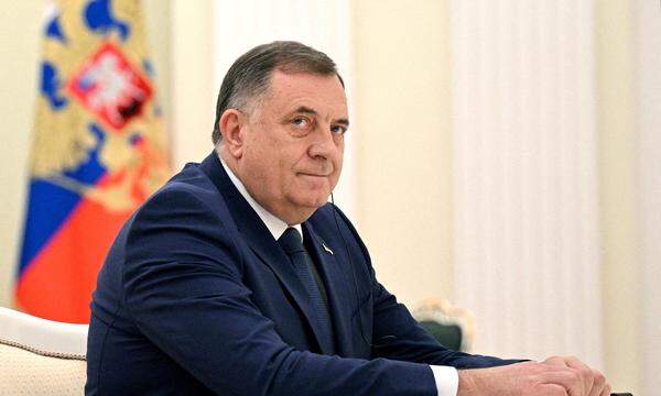 Als serbischer Nationalist versucht Milorad Dodik seit Jahren, die Republika Srpska schrittweise aus dem bosnischen Staatsverband herauszulösen.