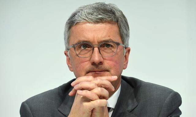 Audi-Chef Rupert Stadler blickt nach dem Diesel-Skandal nach vorne.