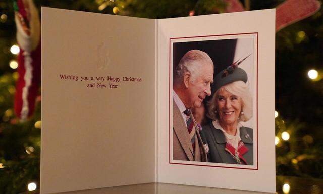 Weihnachtsgrüße von König Charles und Camilla