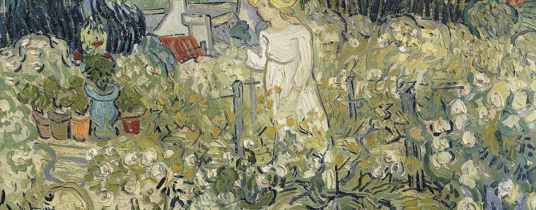 Der Mensch geht auf in der gestalteten Natur: „Mademoiselle Gachet im Garten von Auvers-sur-Oise“ von Vincent van Gogh (1890).