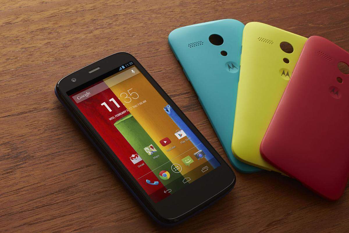 Die Google-Tochter Motorola bringt noch im November ein besonders günstiges Android-Smartphone auf den Markt. Das Moto G kostet ab 170 Euro, bietet aber solide Mittelklasse.