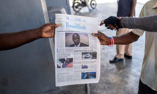 Bericht über den Tod von  Jovenel Moise 