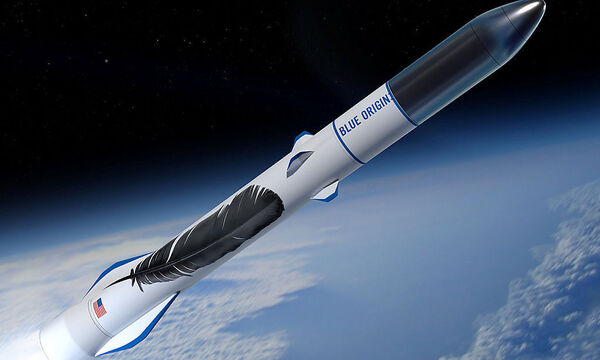 New Glenn, a reusable vertical-landing booster with 3.85 million pounds thrust