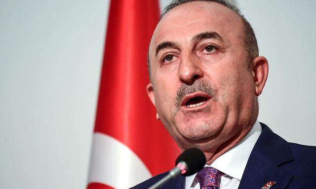 Der türkische Außenminister Cavusoglu