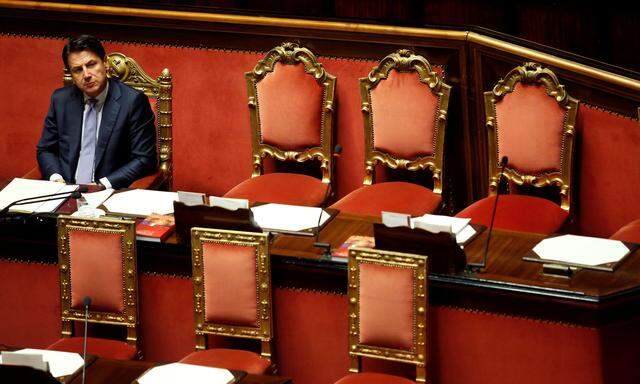 Bald wieder Premier? Der bisherige Regierungschef Giuseppe Conte versucht, eine Koalition zwischen Fünf Sternen und Linksdemokraten zu schmieden.