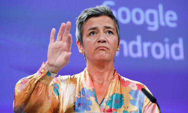 EU-Kommissarin Margrethe Vestager weist Google in die Schranken