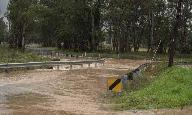 Überschwemmungen richteten großen Schaden in Australien an.