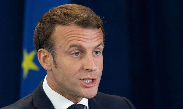 Emmanuel Macron bewertet den Zustand der Nato äußerst kritisch.