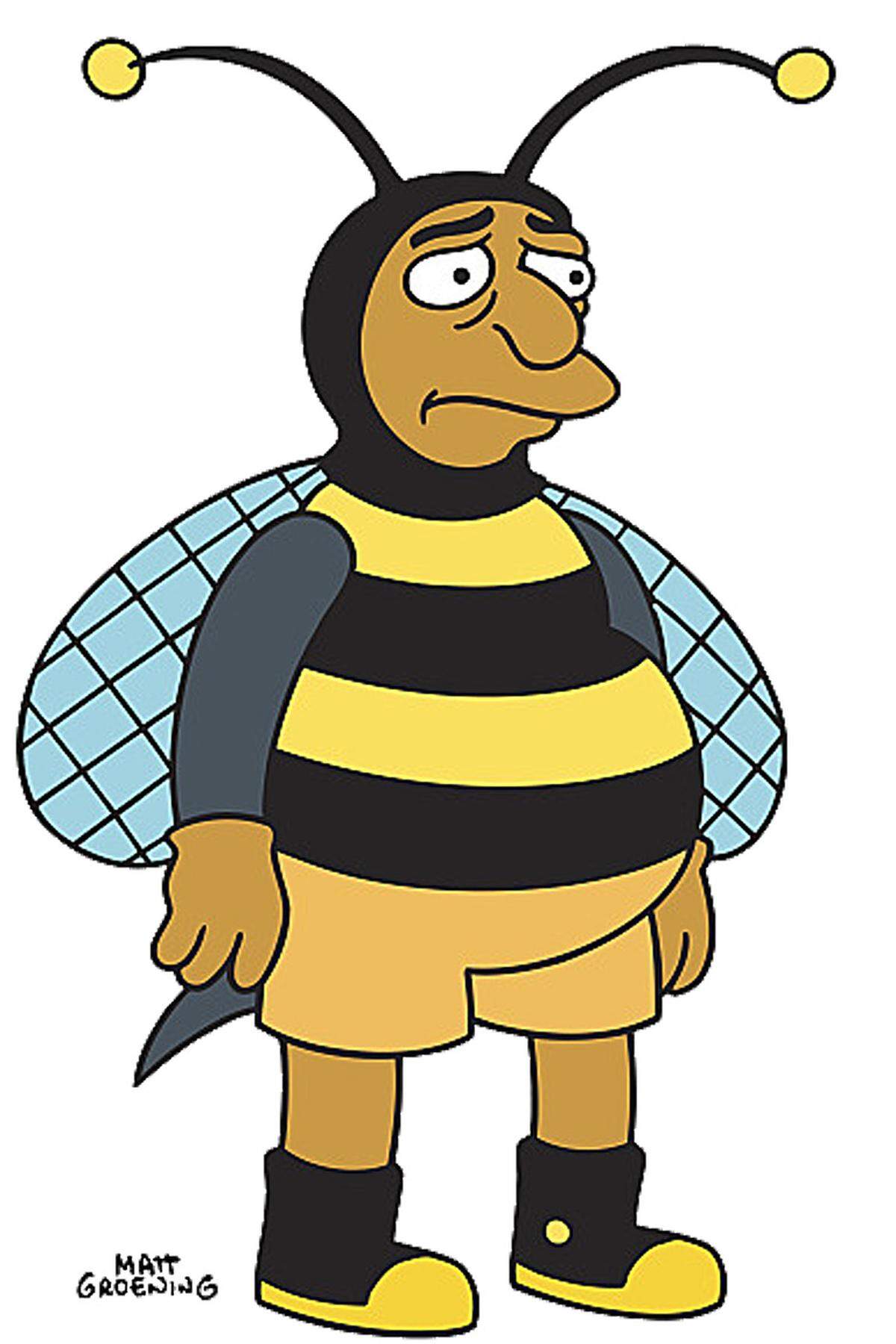 Der Bienenmann (Bumblebee Man).Im englischen Original gesprochen von: Hank Azaria