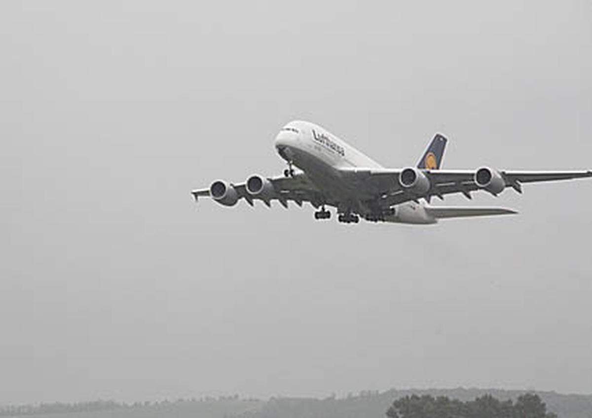 Im Normalbetrieb ist der Flughafen Wien (noch) nicht in der Lage, das Flugzeug abzufertigen.