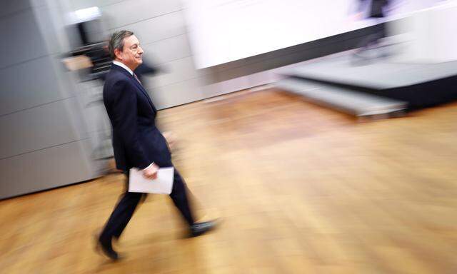 Mario Draghi tritt Ende Oktober ab.