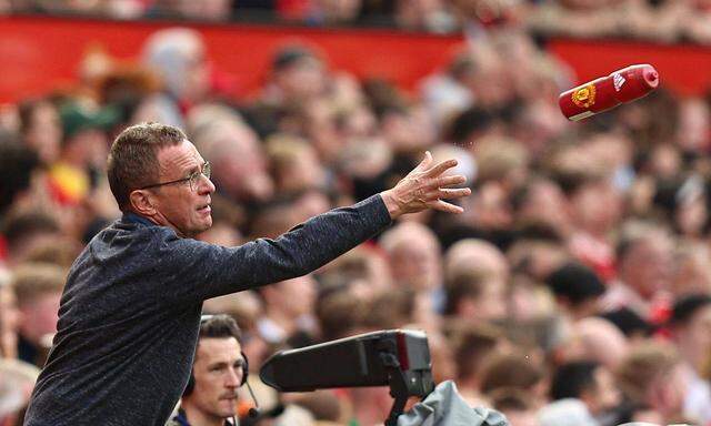 Mandatory Credit: Photo by Paul Currie/Shutterstock (12894309dv) Manchester United, ManU manager Ralf Rangnick Mancheste