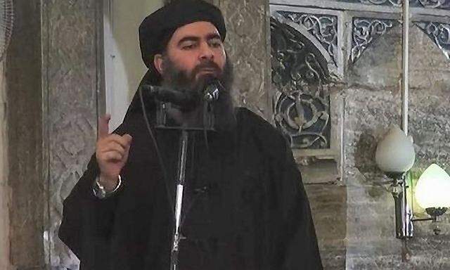 Abu Bakr al-Baghdadi, der selbsternannte Kalif des 